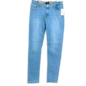 7 For All Mankind Women's Skinny Jeans - Light Blue